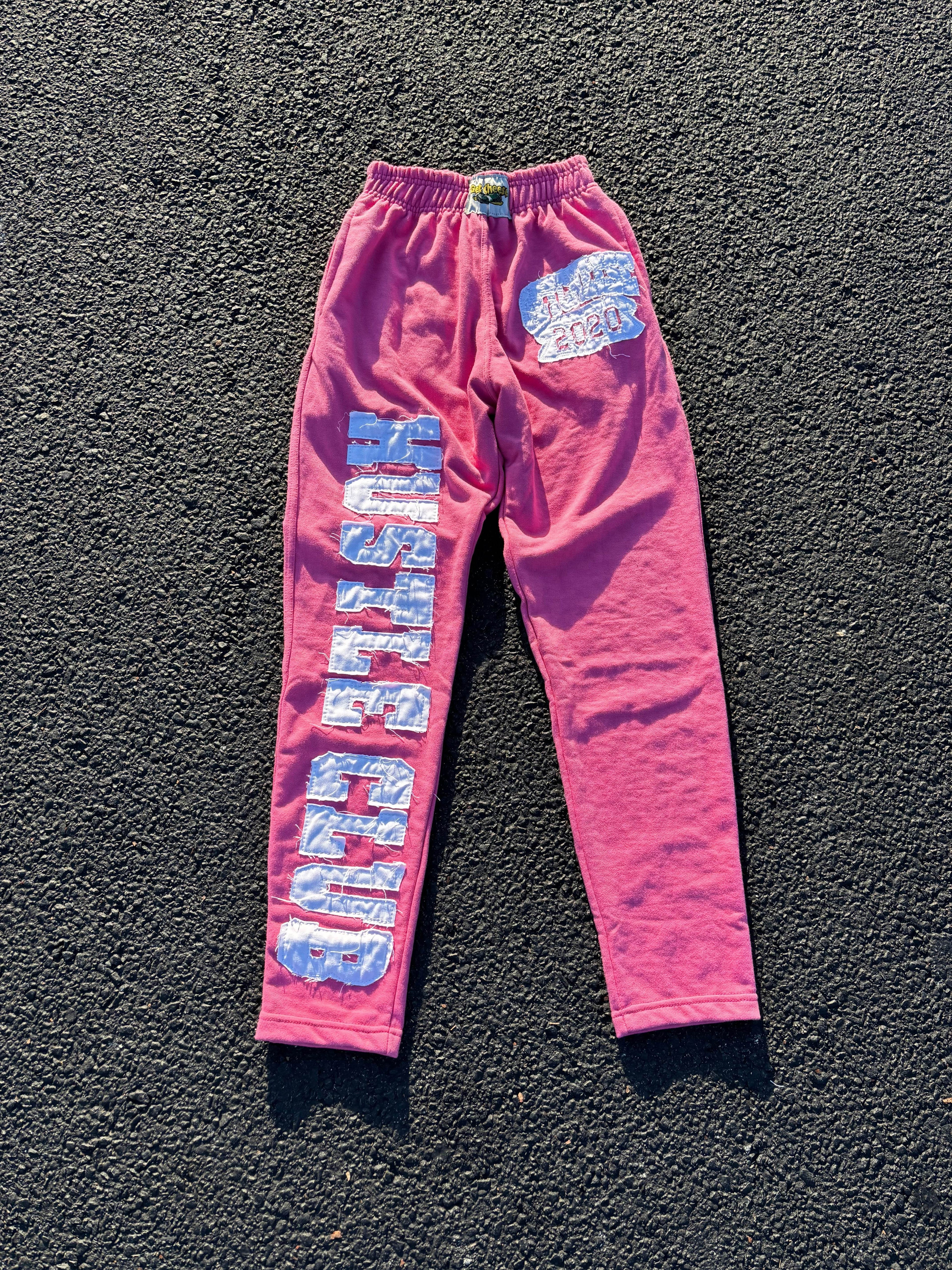 HUSTLE CLUB V3 “PINK” SWEATPANTS - GetCheese