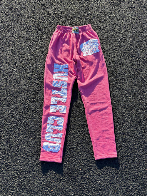 HUSTLE CLUB V3 “PINK” SWEATPANTS - GetCheese