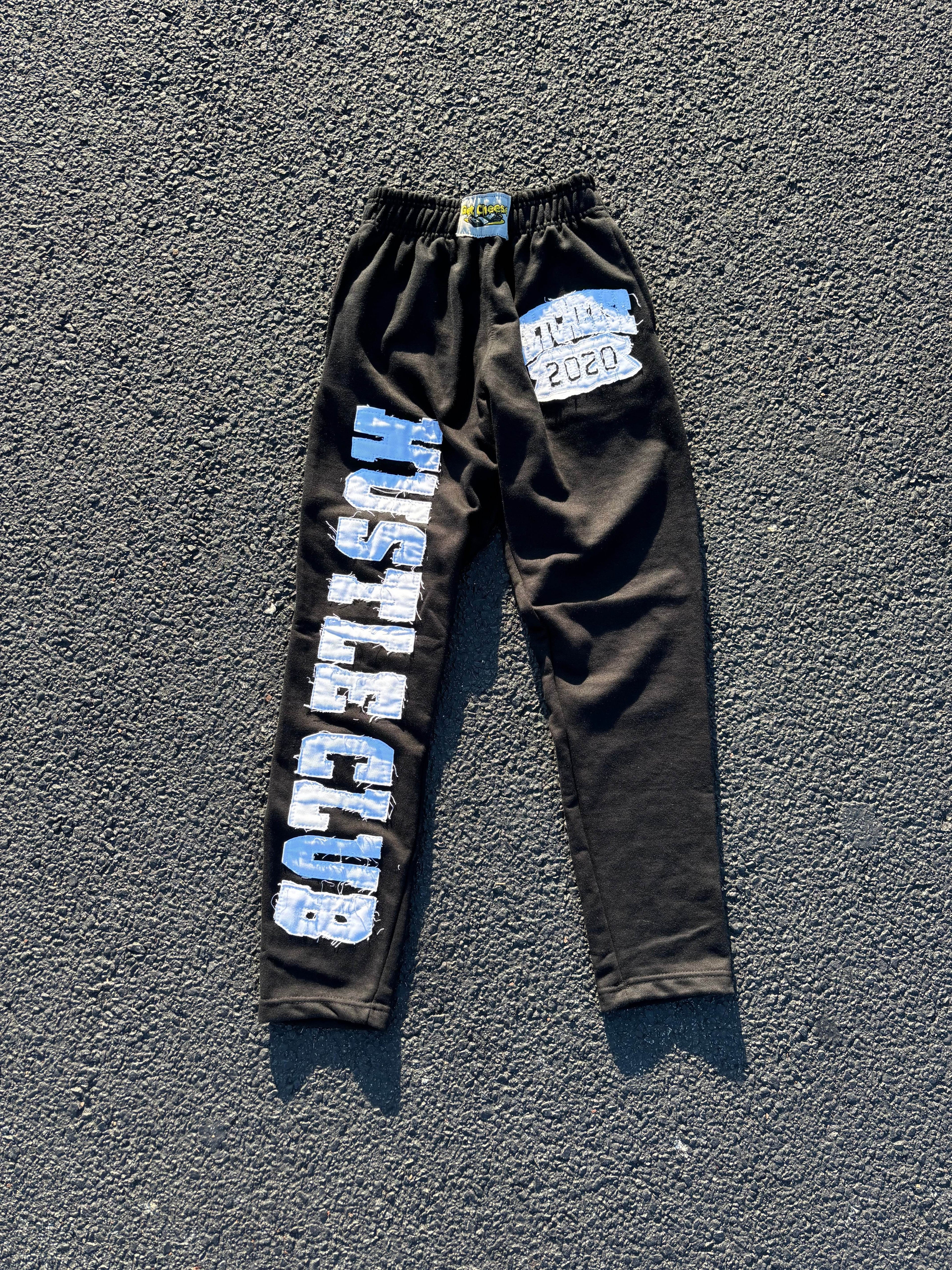 HUSTLE CLUB V3 “BLACK” SWEATPANTS - GetCheese