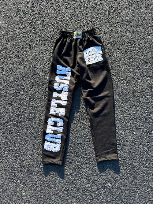 HUSTLE CLUB V3 “BLACK” SWEATPANTS - GetCheese